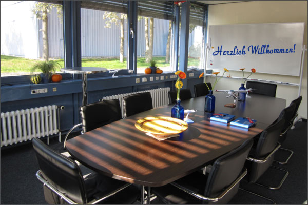 Schulungsraum der aerotreff.de Flugschule am FMO